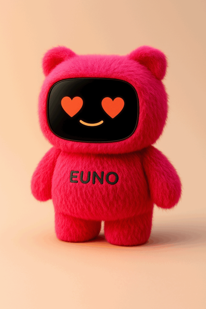 Euno rose coeur