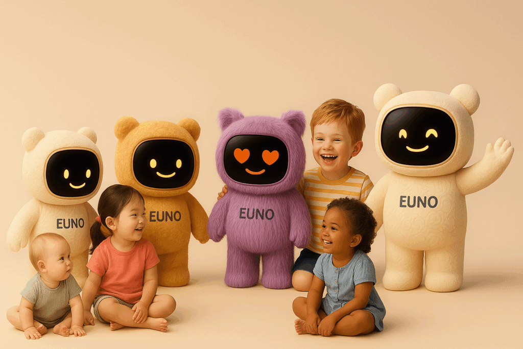 Robots euro et enfants